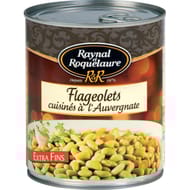 Raynal et Roquelaure flageolets extra-fins cuisinés à l'auvergnate - la boite de 820g