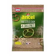 Ancel maxi bretzels aux 4 graines 125g