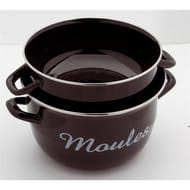 Marmitte à moules 18 cm "moules" induction