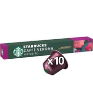 Starbucks by Nespresso verona, capsule café torréfaction brune x10 - 55g