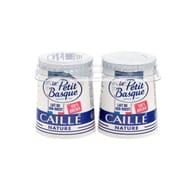 Le Petit Basque lait brebis emprésuré caillé nature 2x125g