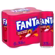Fanta mangue fruit du dragon boite 6x33cl