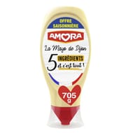 Amora mayonnaise de dijon 5 ingrédients et c'est tout 705g offre saisonnière