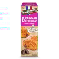 Croustipate crousti 6 pains au chocolat 275g