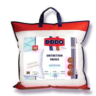 Dodo oreiller confort medium 60x60cm entretien facile