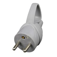 Prodelect fiche male anneau 16A+T gris
