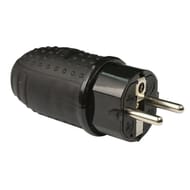 Prodelect fiche male caoutchouc 16A+T