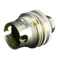 Prodelect douille b22 laiton + 2 bagues + borne de terre
