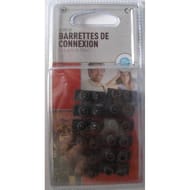 Prodelect barrettes de connexion noires 10mm2