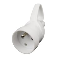 Prodelect fiche femelle a anneau 16a + terre blanche