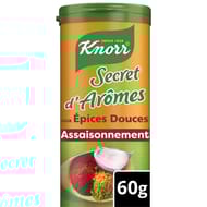 Knorr secret d'arômes assaisonnement en poudre aux épices douces 60g