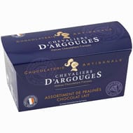Chevaliers d'argouges assortiment de pralinés chocolat lait 185g