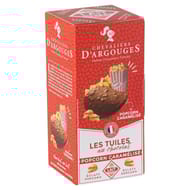 Chevaliers d'argouges tuiles lait éclat de popcorn caramel 120g