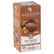 Les chevaliers d'argouges tuiles lait noisettes et noir amandes 120g