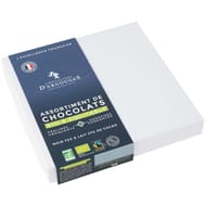 Les chevaliers d'argouges assortiment chocolats bio équitable x1-155g