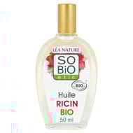 So'bio huile végétale de ricin 100% origine naturelle bio 50ml