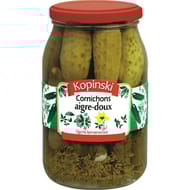 Kopinsky cornichons aigre doux 490g