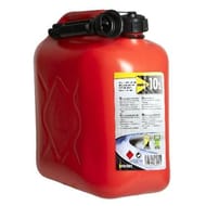 Cartec jerrican plastique rouge 10 litres eco