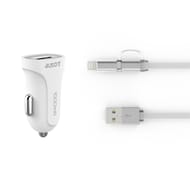 Prise 12/24V usb +cable 2 en 1