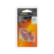 Xltech 20 cosses plates/mâle+femelle/rouge 23g