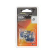 Xltech 20 cosses plates/mâle+femelle/bleu 23g