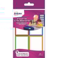 Avery 16 étiquettes résistantes 44x64mm