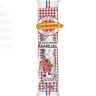 Cochonou saucisson sec le familial 530g