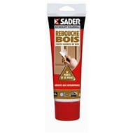 Sader enduit rebouchage bois pate tube 330g