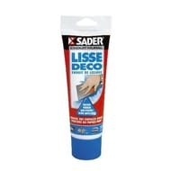 Sader lisse déco :  enduit de lissage pâte en tube de 330g