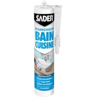 Sader mastic bain cuisine translucide 280ml