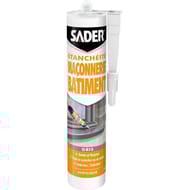 Sader mastic maconnerie bâtiment gris 280ml