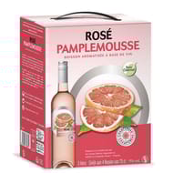 Champoreau boisson aromatisé à base de vin rosé pamplemousse poche de 3 litres 9% Vol.