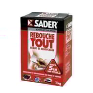 Sader rebouche tout : enduit de rebouchage poudre - 1kg