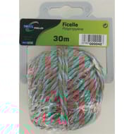 Trefilaction corde polypro 1,0/2 60g 30m bicolore