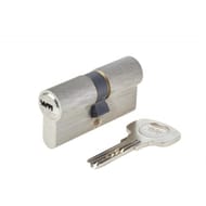 Yale cylindre de serrure débrayable série 1000+, 30x30mm, nickelé, 6 goupilles, 4 clés réversibles