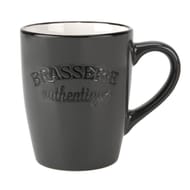 Mug grès 36cl Bistrot gris