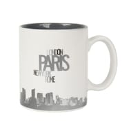 Mug grès 31cl Design Paris gris