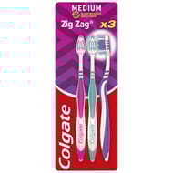 Colgate zig zag brosse a dent medium x3
