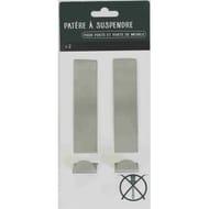 Trefilaction crochet pour porte placard x2