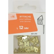 16 attaches delta pour tableau l.12mm