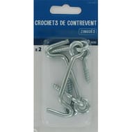 Trefilaction crochet de contrevent 50mmx2