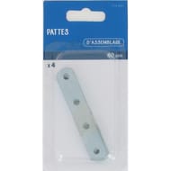 Trefilaction patte d'assemblage 80MM X4