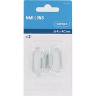 Trefilaction maillon rapide 4x40mm x2