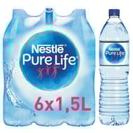 Nestlé Pure Life eau de source 6x1,5L