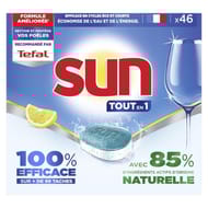 Sun tout en 1 lave vaisselle citron x46 -0.759kg