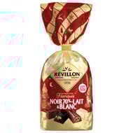 Révillon noel féérique noir lait blanc 360g