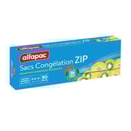 Alfapac sacs congelation zip renforce moyen modele