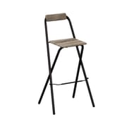 Chaise bar pliante louna "bois"