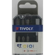Tivoly coffret embout vissage ph/pz 7 pièces