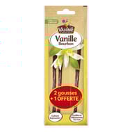 Vahiné sachet vanille 2 gousses + 1 offerte - 6g